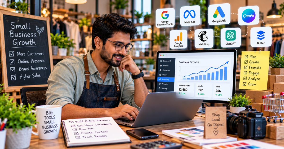 Essential Digital Marketing Tools for Small Businesses