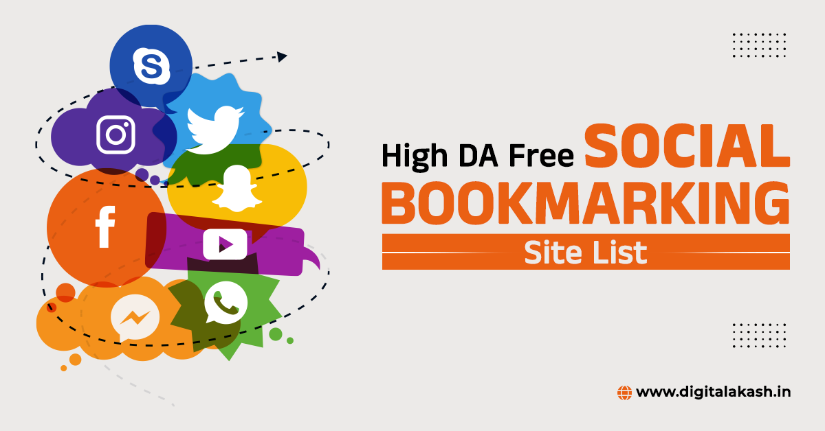 High DA Free Social Bookmarking Site List 2025