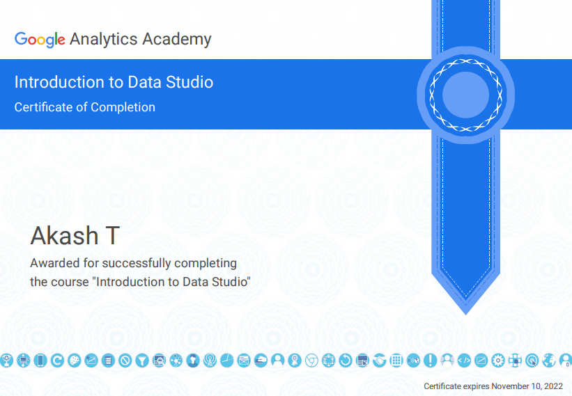 Google Data Studio Certification