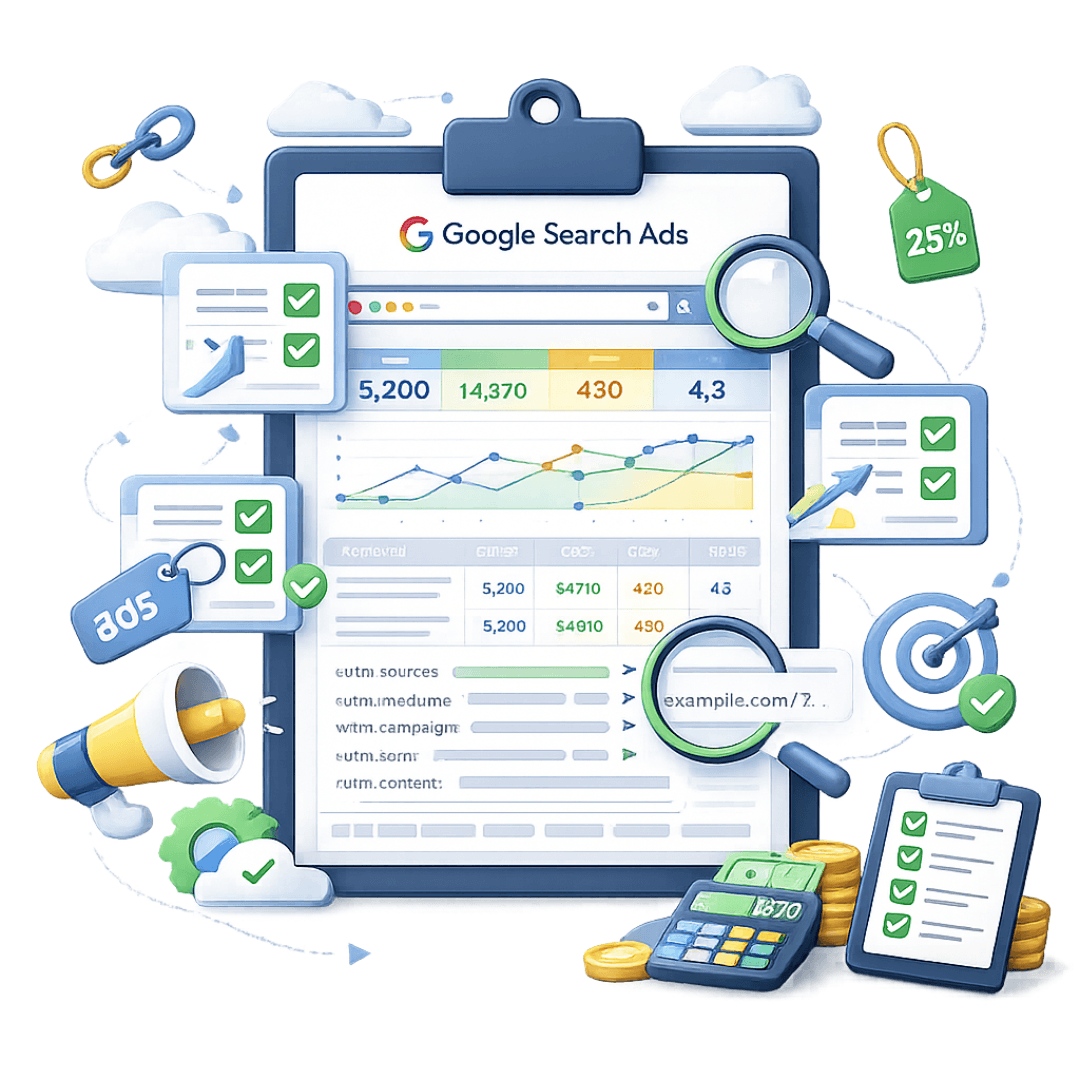Google Search Ads Tracking Template
